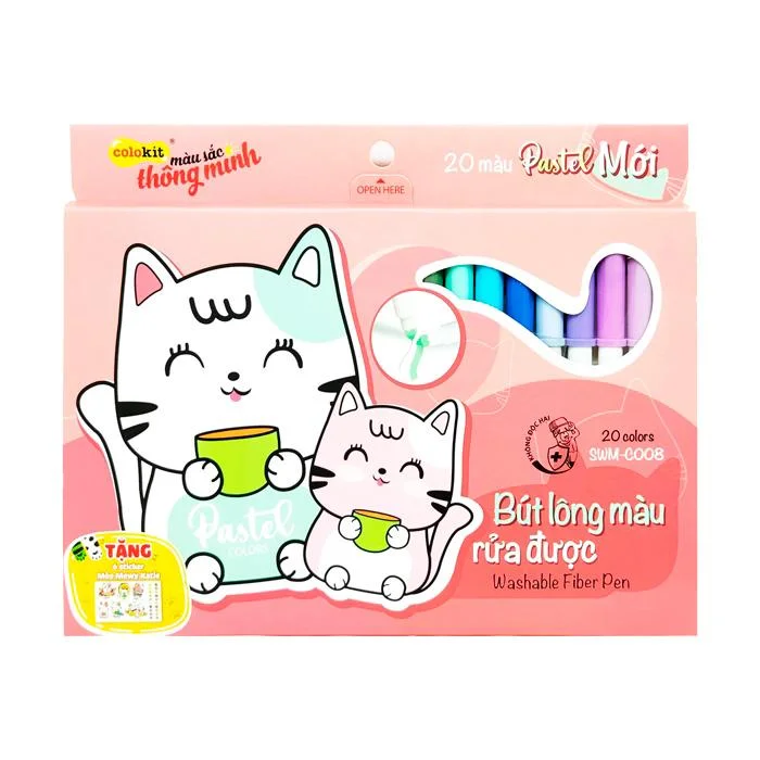 Bút Lông Màu SWM-C008-20 Món