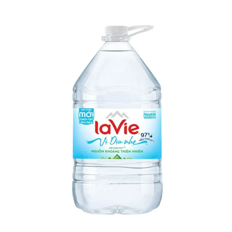 Nước Khoáng Lavie Dịu Nhẹ 5L