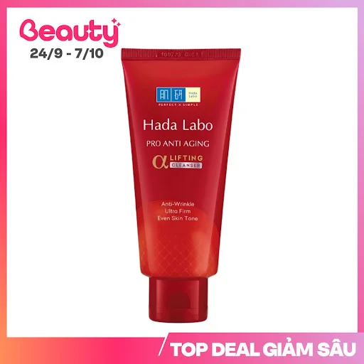 Kem Rửa Mặt Hada Labo Dưỡng Chuyên Biệt Ngừa Lão Hóa 80g