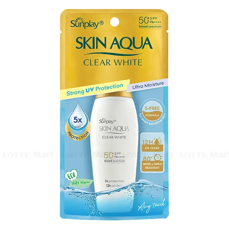 Sữa Chống Nắng Sunplay Skin Aqua Dưỡng Da Sáng Mịn 55g