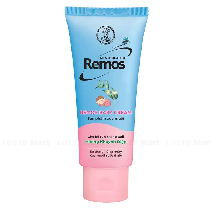 Kem Chống Muỗi Remos Cho Bé Hương Khuynh Diệp 70g