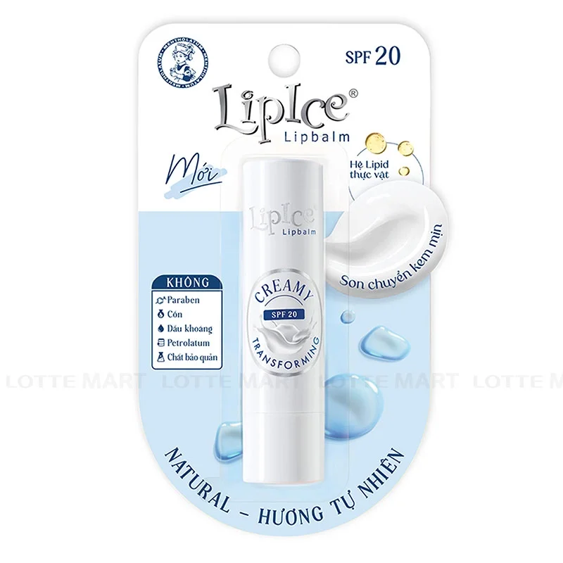 Son Dưỡng Môi LipIce Natural Hương Tự Nhiên 3.3g