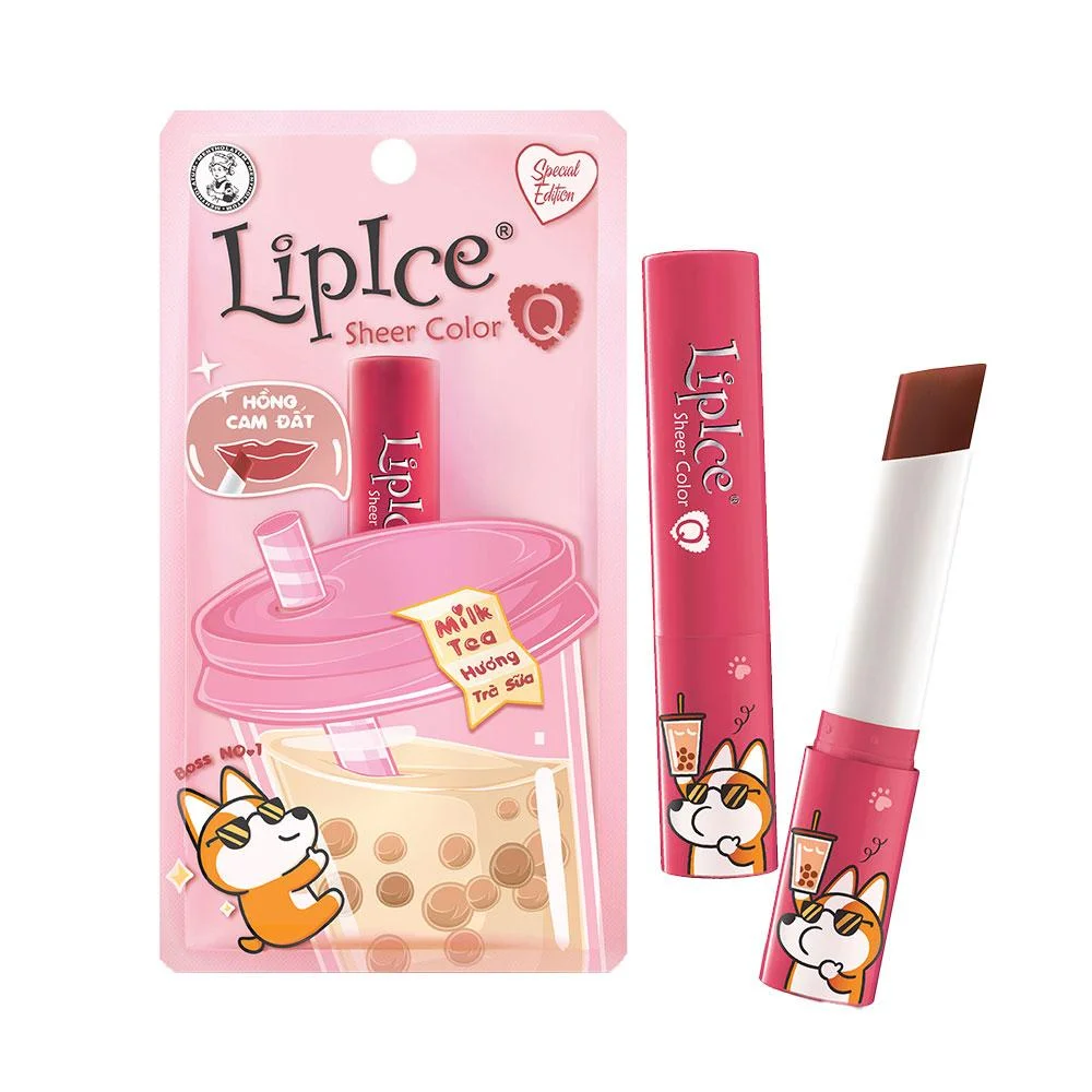 Son Dưỡng Môi LipIce Sheer Color Hương Trà Sữa 2.4g