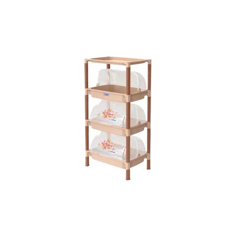 Kệ Chén Nắp DT0380/3 3 Ngăn Lớn