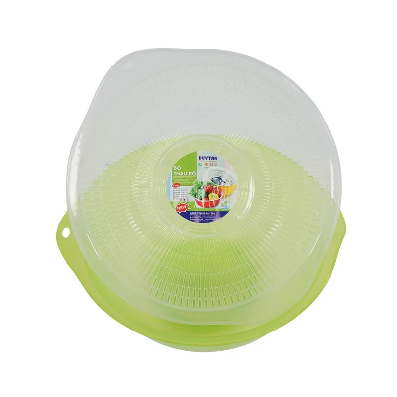 Bộ Thau Rổ Nhựa Tròn 0495-3T6