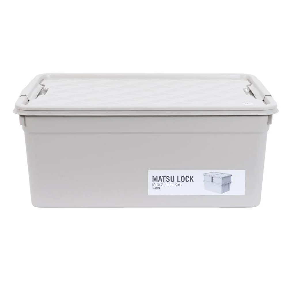 Thùng Nhựa Chữ Nhật Đa Năng Matsu Lock – 45L