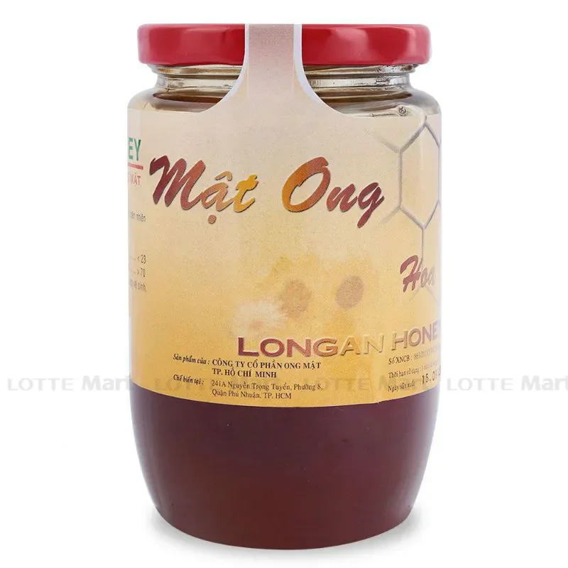 Mật Ong Hoa Nhãn Bee Honey Hũ 385ml