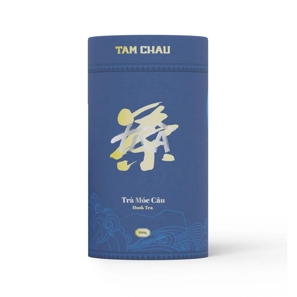 Trà Xanh Móc Câu Tâm Châu Lon Giấy 100g