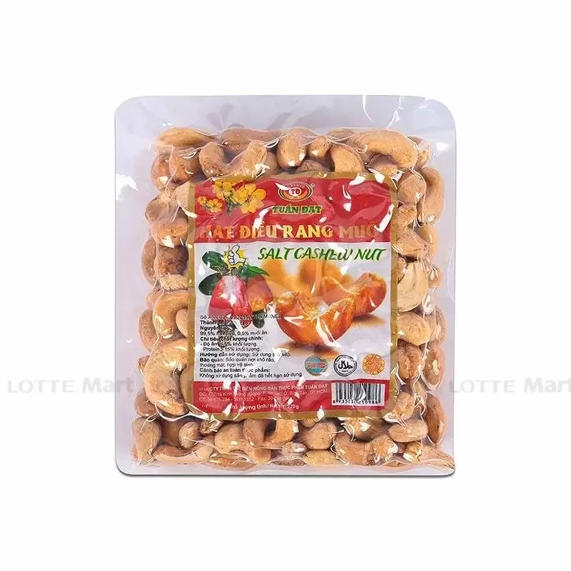 Hạt Điều Rang Muối Tuấn Đạt 220g