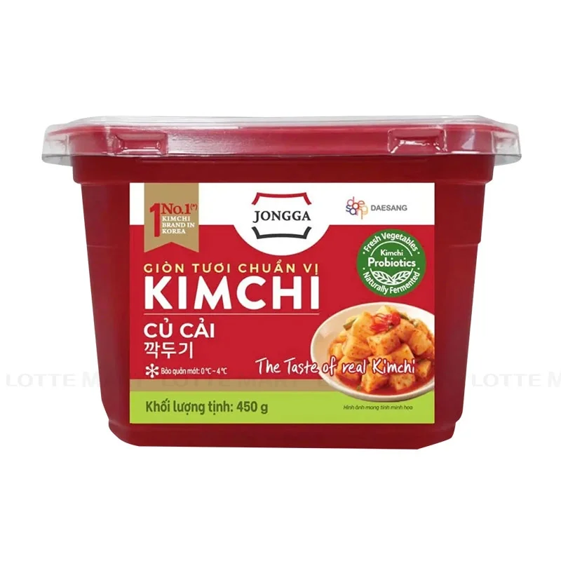 Kim Chi Củ Cải Jongga Đức Việt 450g
