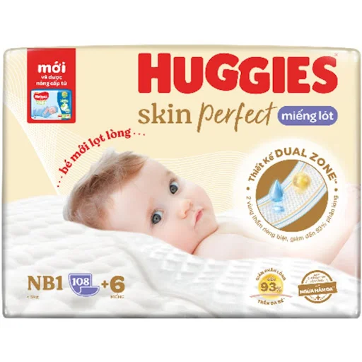 Miếng Lót Huggies New Born N1-108 (Cho Trẻ Dưới 5kg)