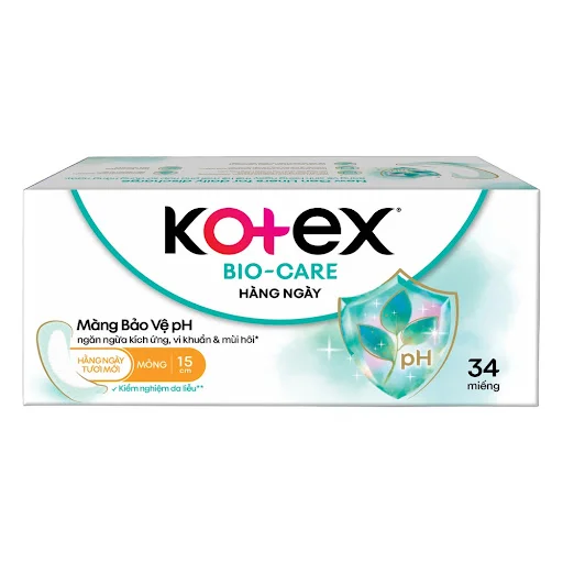 Băng Vệ Sinh Kotex Hàng Ngày Bio 36M