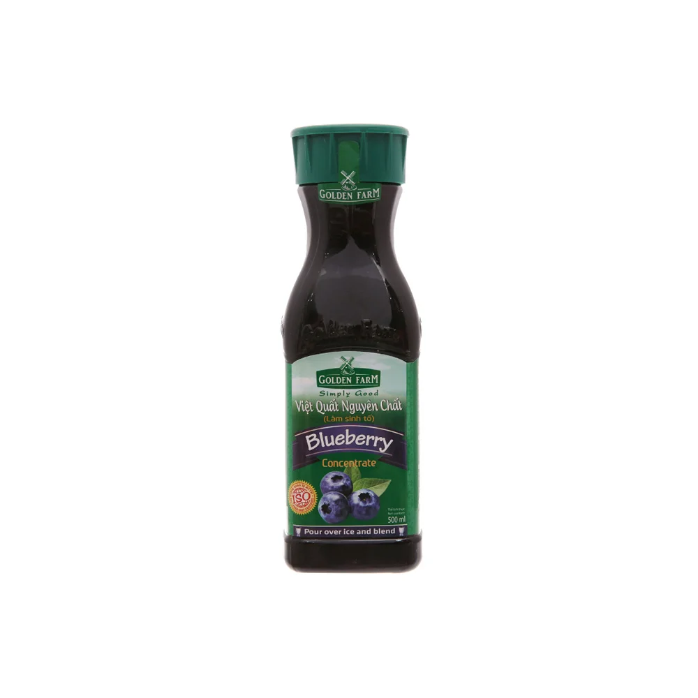 Sinh Tố Việt Quất Golden Farm 500ml
