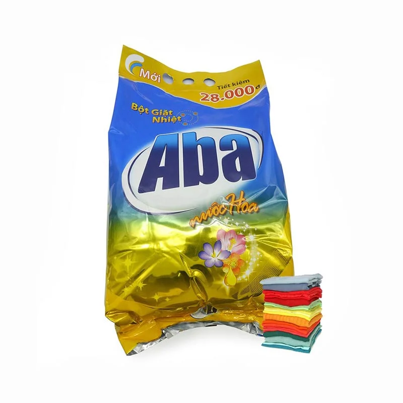 Bột Giặt Nhiệt Aba Hương Nước Hoa Túi 4kg