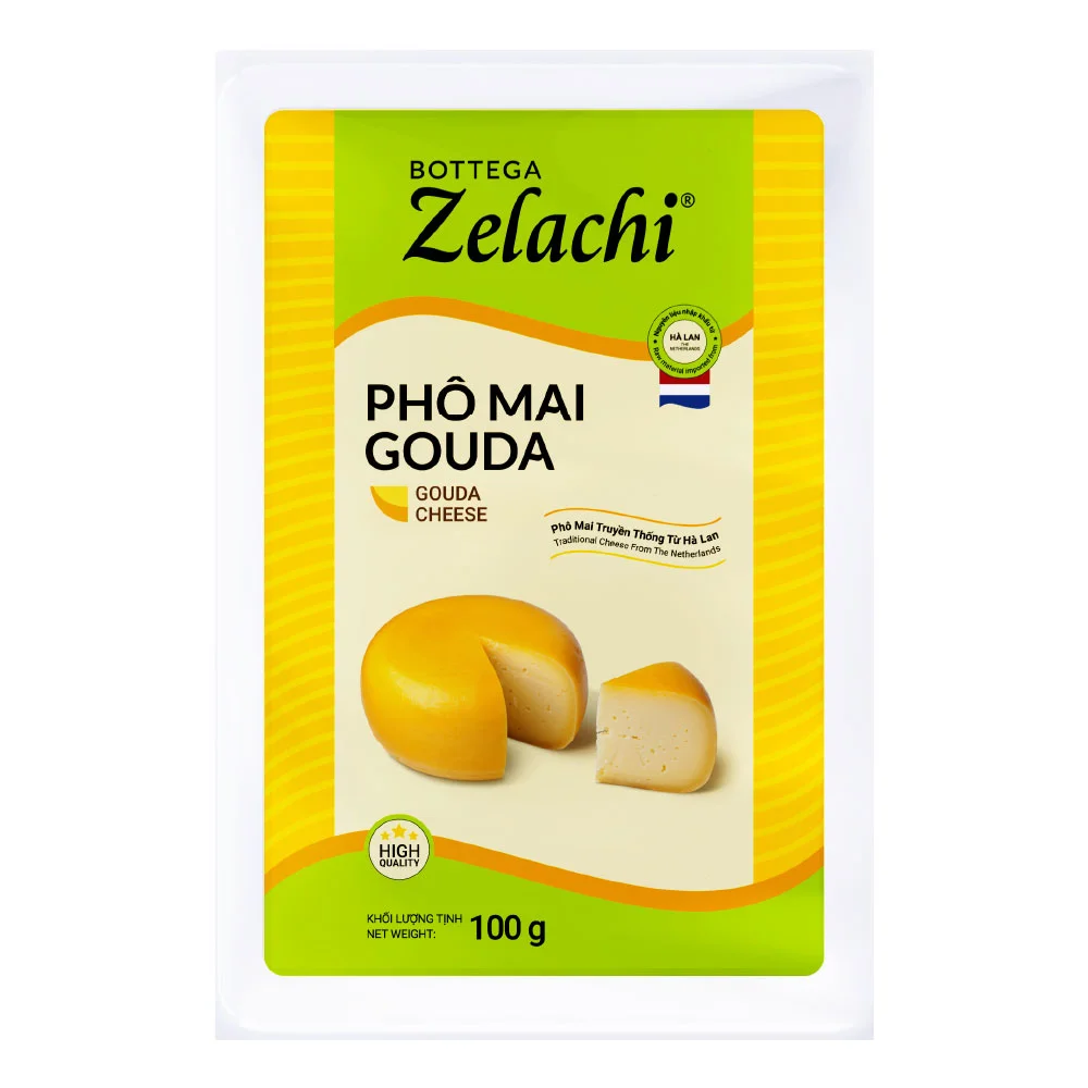 Phô Mai Bottega Zelachi Goudar Miếng 100g