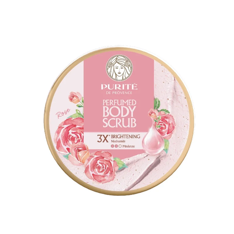 Tẩy Tế Bào Chết Purite Dưỡng Sáng Hương Hoa Hồng Hũ 220g