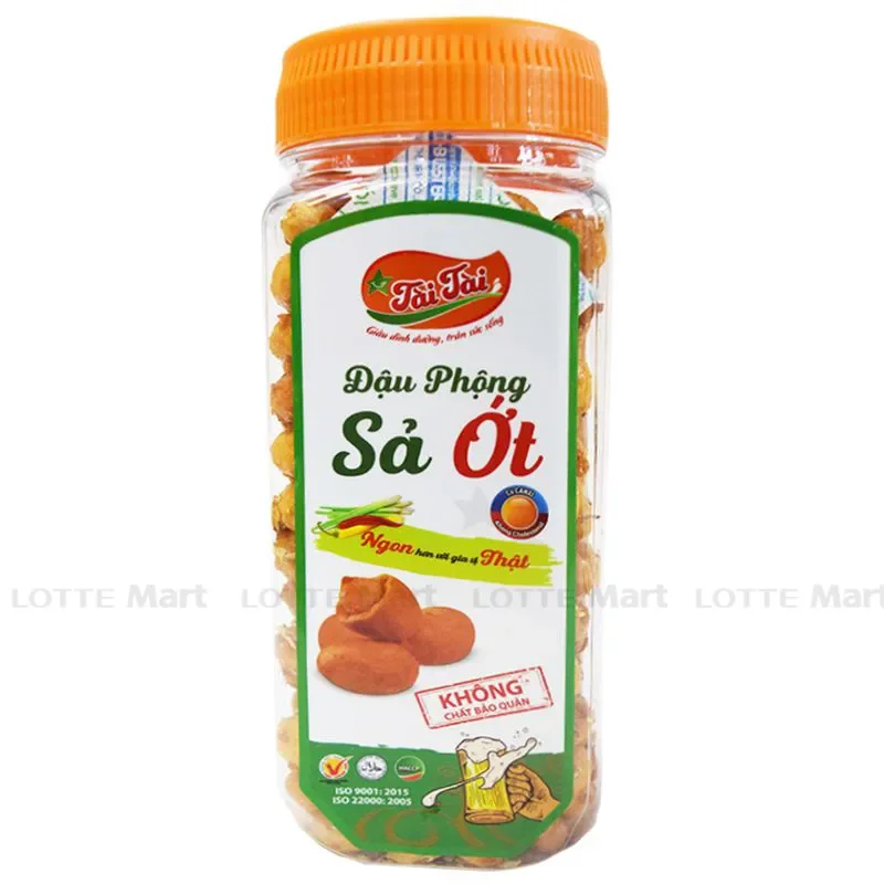 Đậu Phộng Tài Tài Sả Ớt Hũ 250g