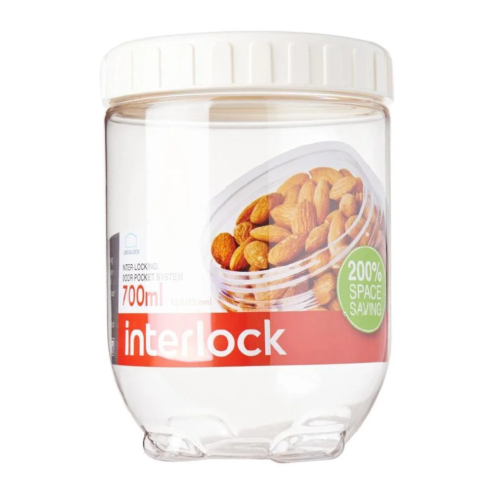 Hộp Nhựa Tròn Interlock INL304W – 700ml