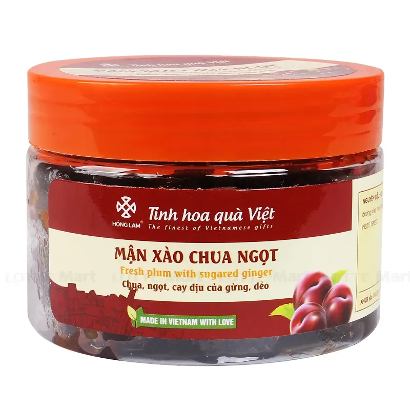 Mận Xào Chua Ngọt HỒNG LAM Hũ 200g