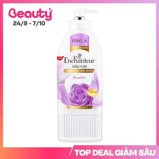 Dầu Gội Enchanteur Hương Sensation Dưỡng Tóc Chai 650g