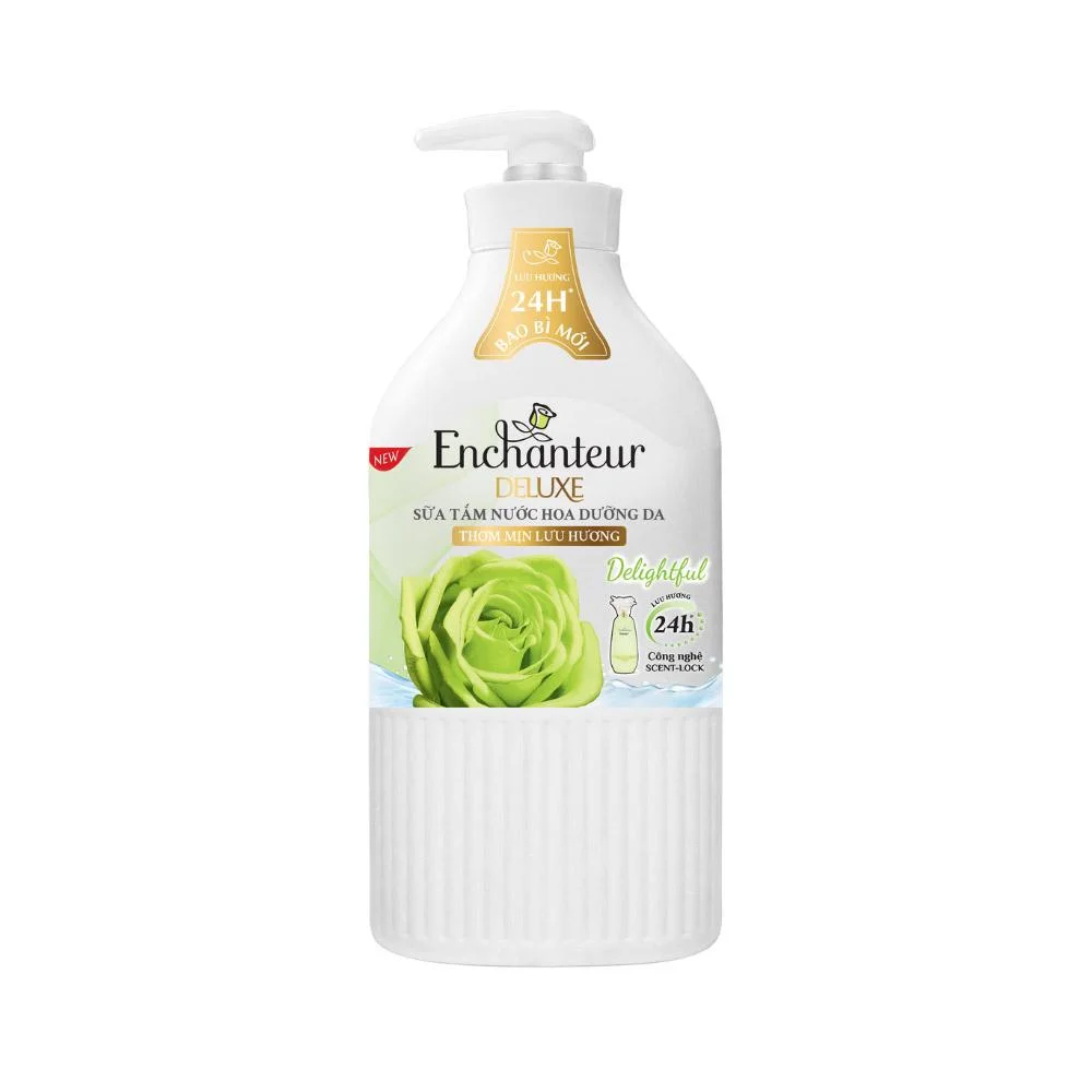 Sữa Tắm Nước Hoa Enchanteur Deluxe Delightful Chai 650g