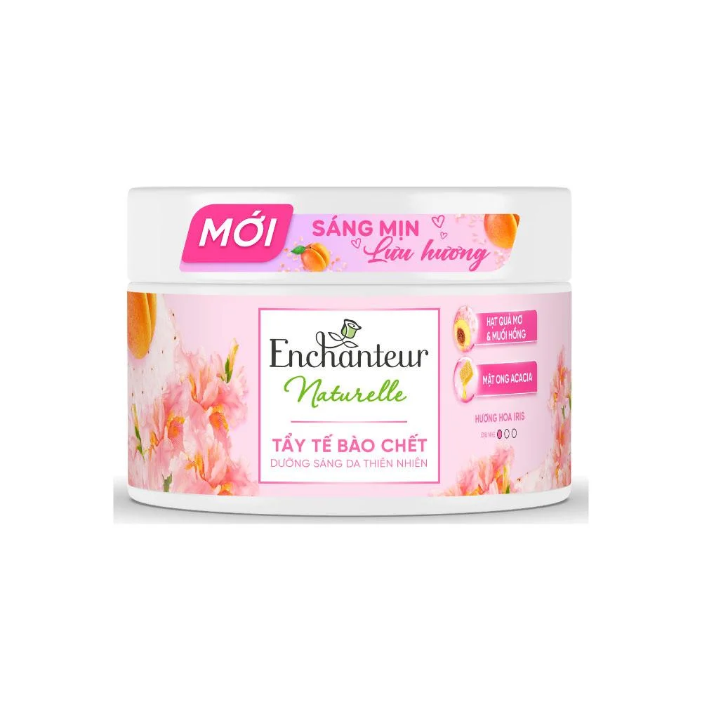 Tẩy Tế Bào Chết Enchanteur Naturelle Hương Hoa Iris Hũ 250g