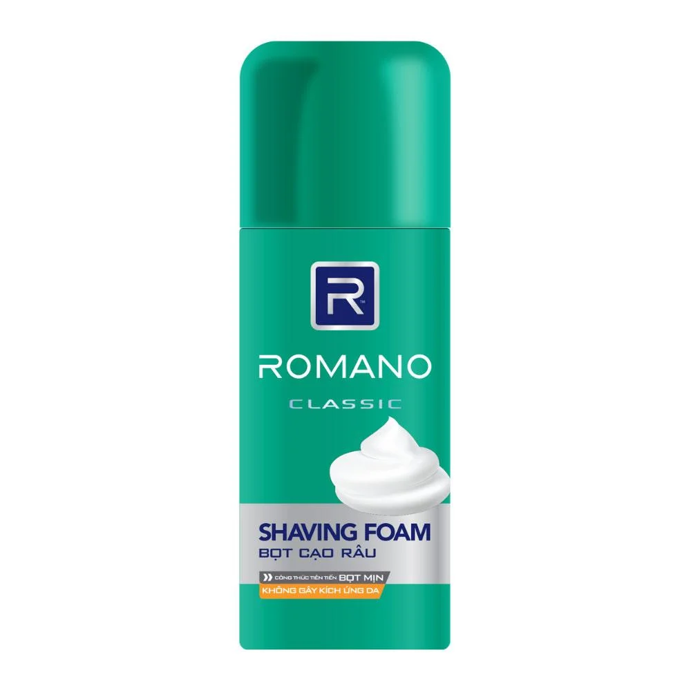 Bọt Cạo Râu Romano Classic 175ml