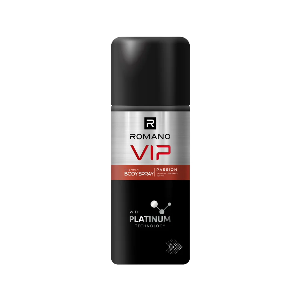 Xịt Ngăn Mùi Dành Cho Nam Romano VIP Passion Chai 150ml