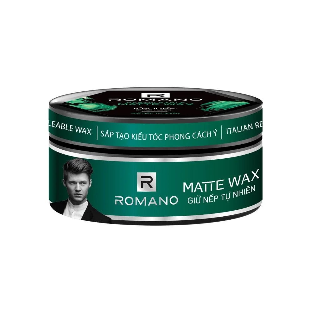 Sáp Tạo Kiểu Tóc Romano Matte Giữ Nếp Tự Nhiên 68g