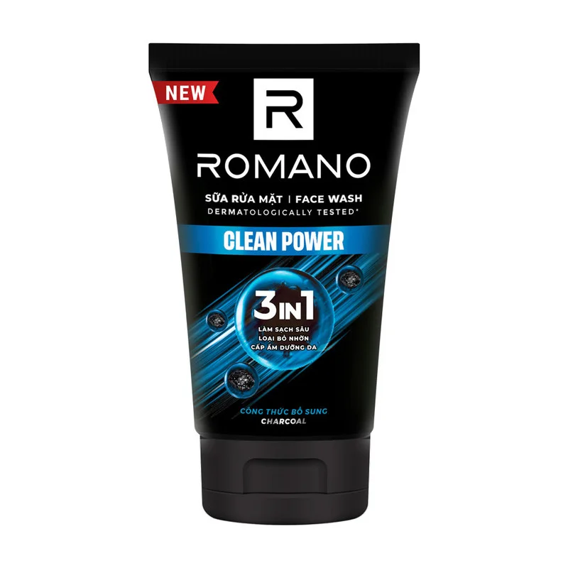 Sữa Rửa Mặt Sạch Sâu Romano 100g