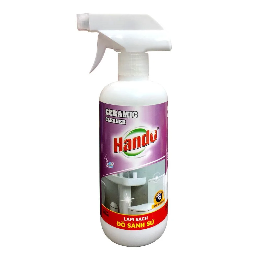 Xịt Làm Sạch Đồ Sành Sứ Hando 570g