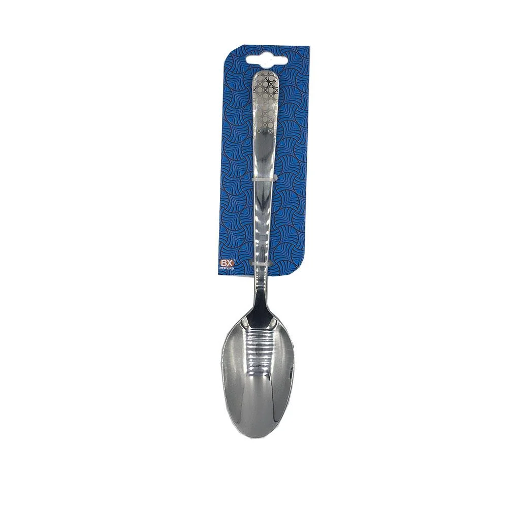 Muỗng Ăn Lớn Inox Xoáy Hoa BX-06 2 Cái