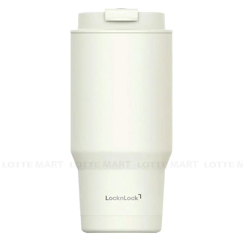 Bình Giữ Nhiệt LocknLock Flip Tumbler Màu Be LHC4364BEG 740ml