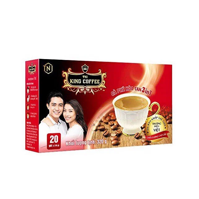 Cà Phê King 3in1 16g (Hộp 20 Gói)