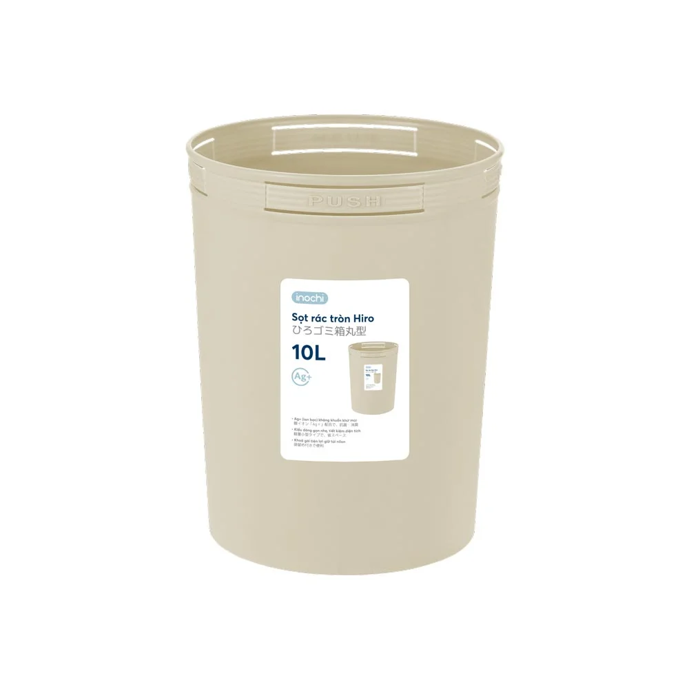 Sọt Rác Nhựa Hiro 10L