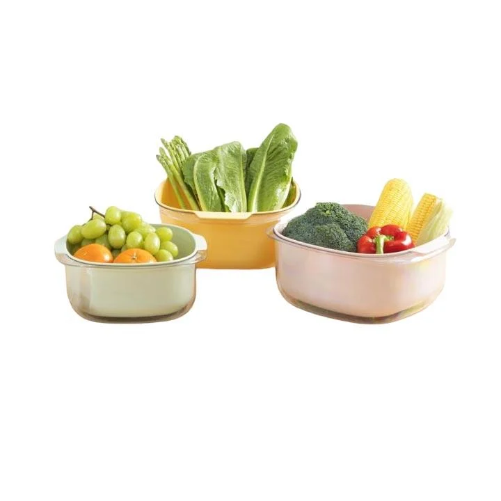 Bộ Thau Rổ Vuông Yoko 27cm