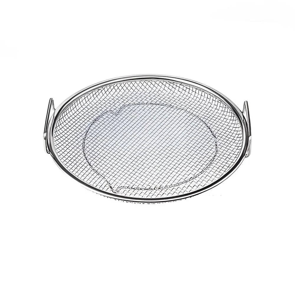 Rây Inox Lọc Dầu Có Quai 20 Cm