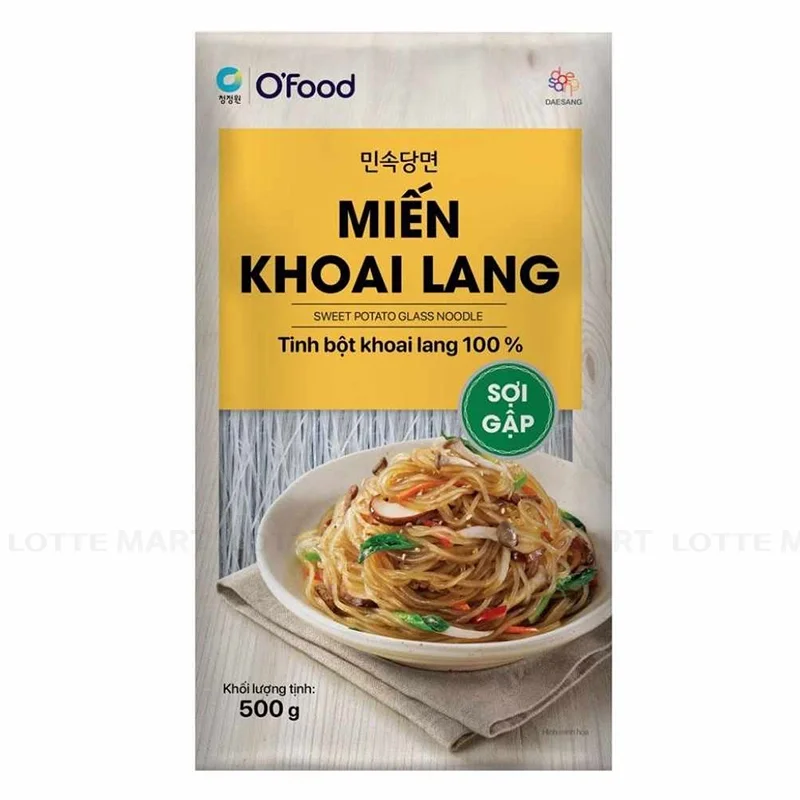 Miến Khoai Lang Sợi Gập O'Food Gói 500g