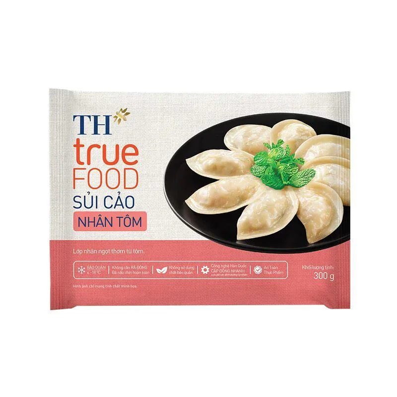 Sủi Cảo Nhân Tôm TH True Food 300g