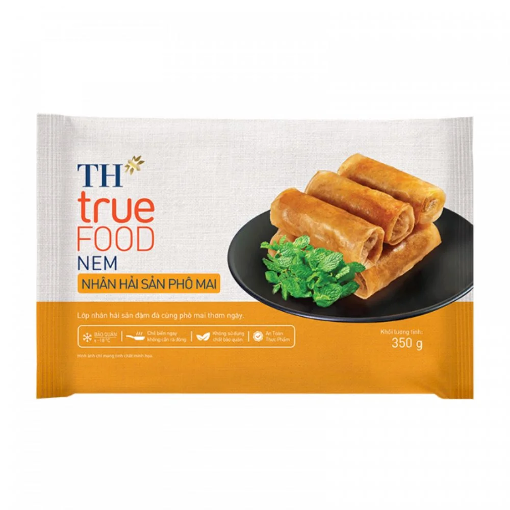 Nem Nhân Hải Sản Phô Mai TH True Food 350g