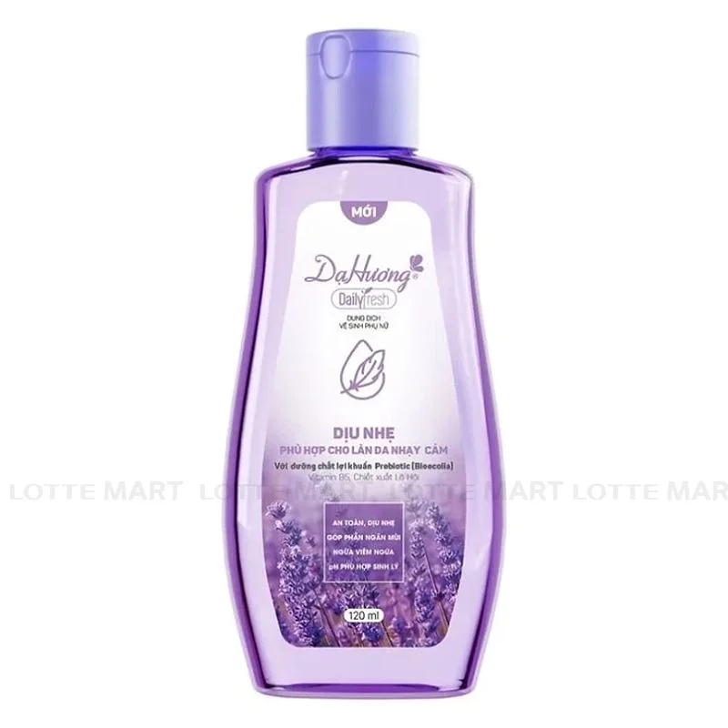 Dung Dịch Vệ Sinh Phụ Nữ Dạ Hương Daily Fresh Dịu Nhẹ Tươi Mát Chai 120ml