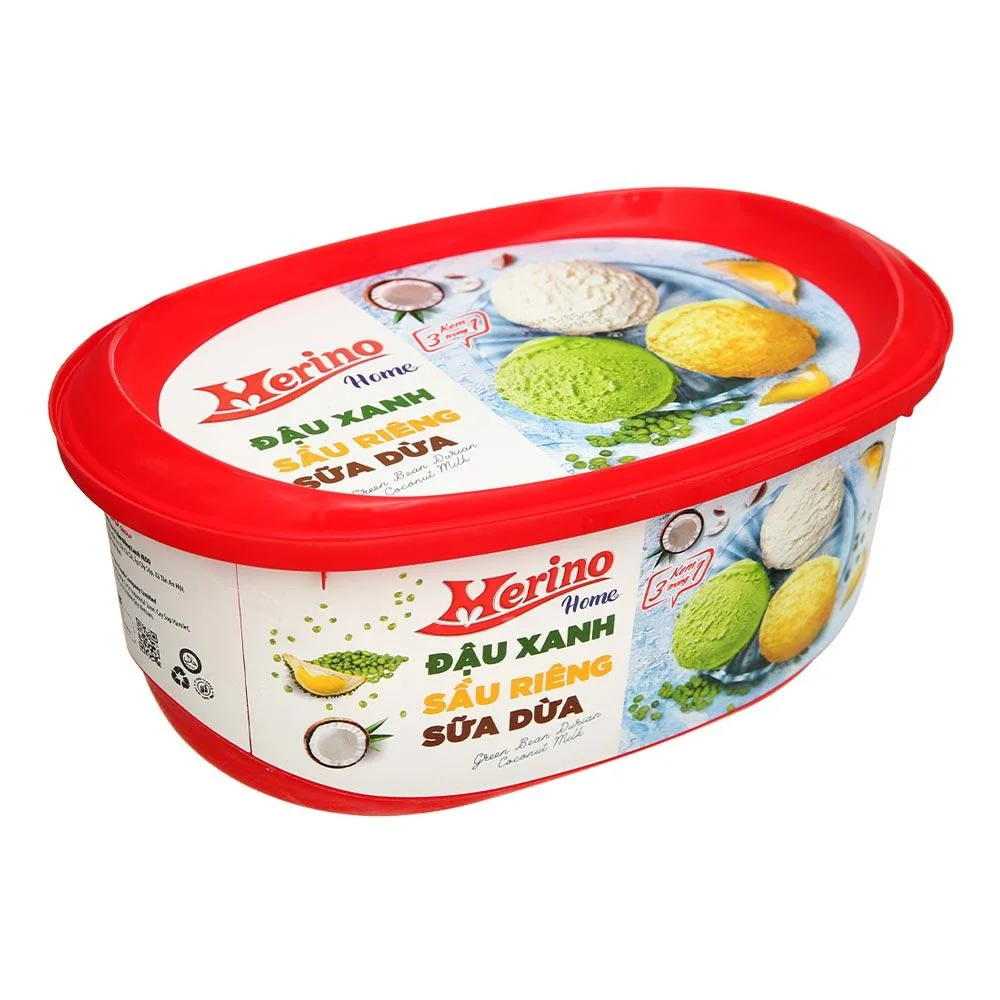 Kem Hộp Merino 3in1 Đậu Xanh Sầu Riêng Sữa Dừa 465g