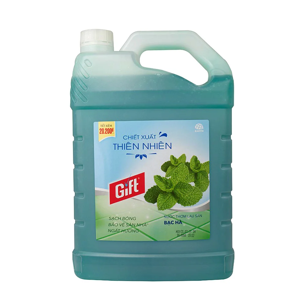 Nước Lau Sàn Gift Hương Bạc Hà 3.8kg