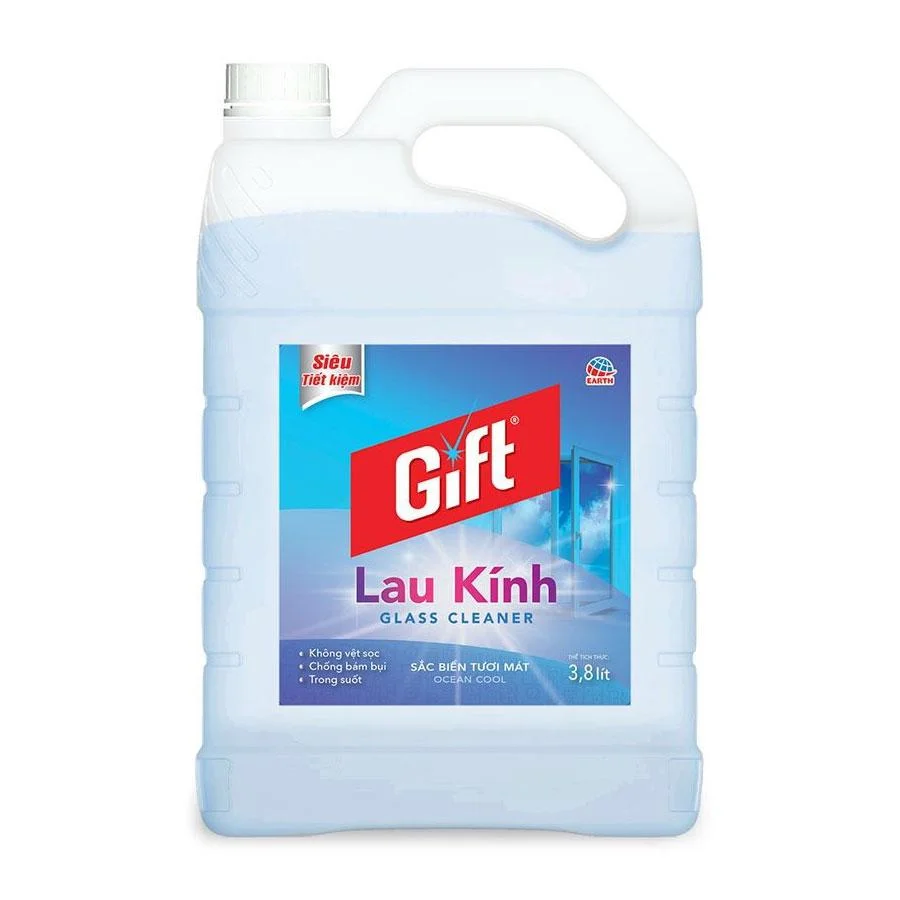 Nước Lau Kính Gift Sắc Biển 3.8kg