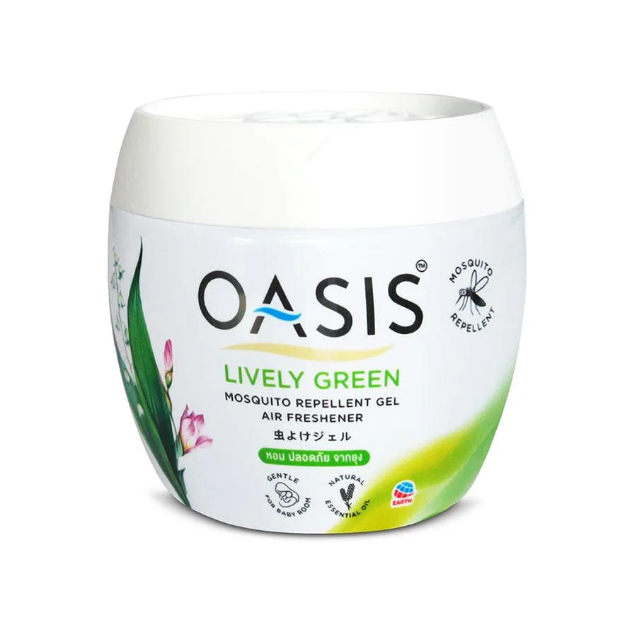 Sáp Thơm Đuổi Muỗi Hương Hoa Cỏ Thanh Mát Lively Green 180g