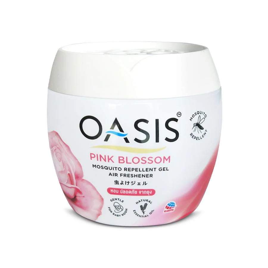 Sáp Thơm Đuổi Muỗi Oasis Pink Blossom Hương Hoa hồng180g