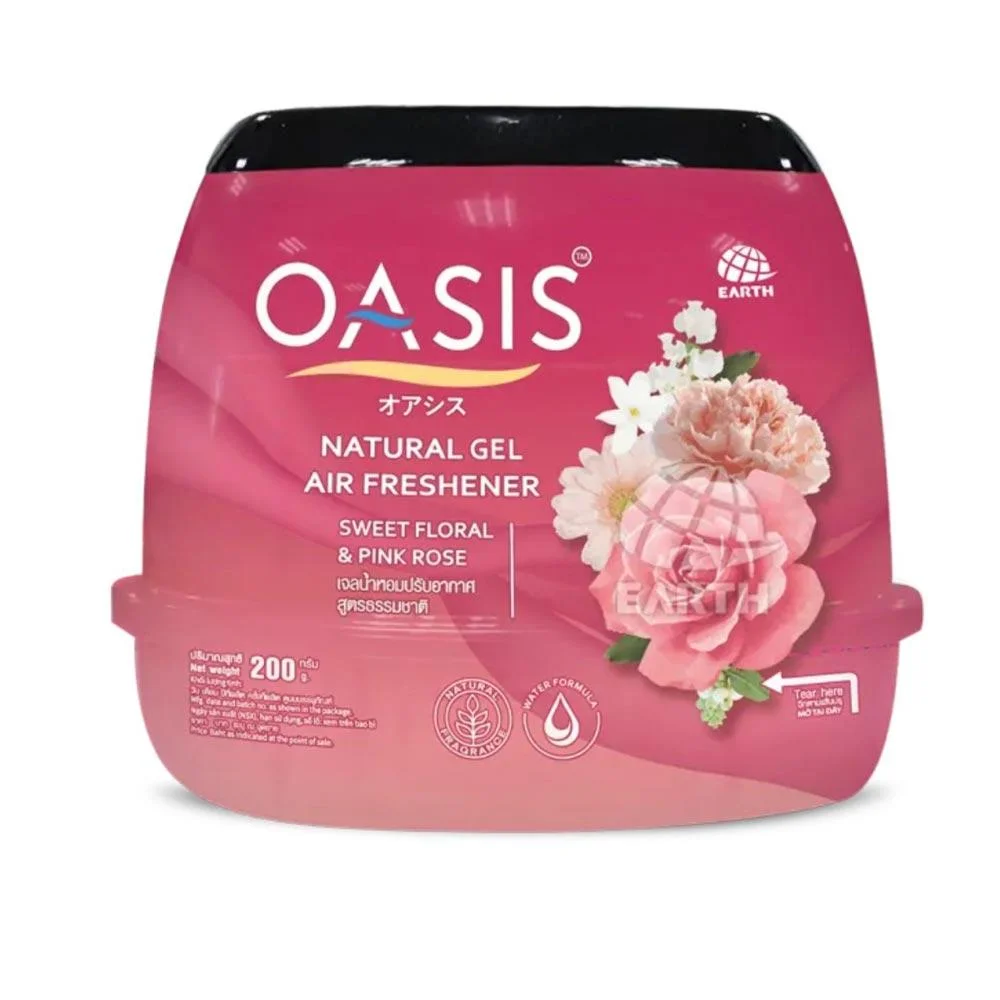 Sáp Thơm Oasis Natural Sweet Floral Pink Rose 200g
