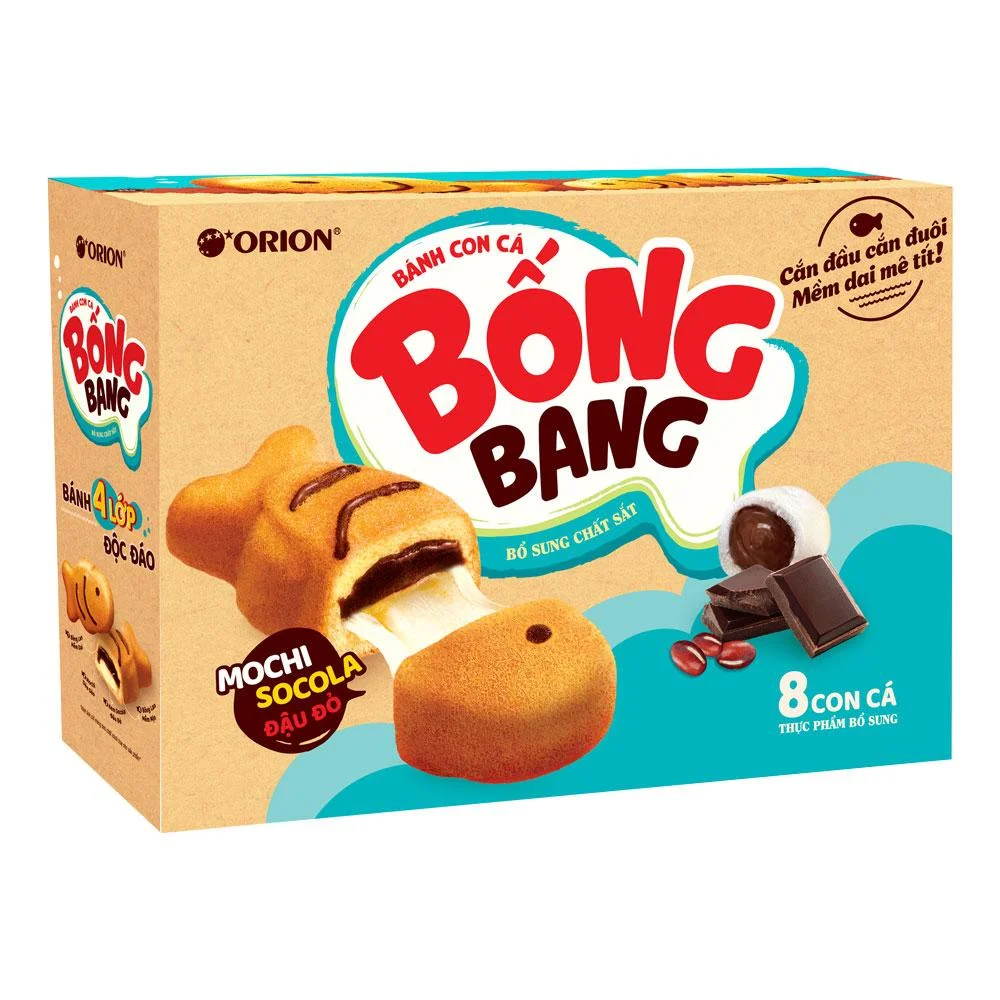 Bánh Con Cá Bống Bang Orion Hộp 8 x 29g