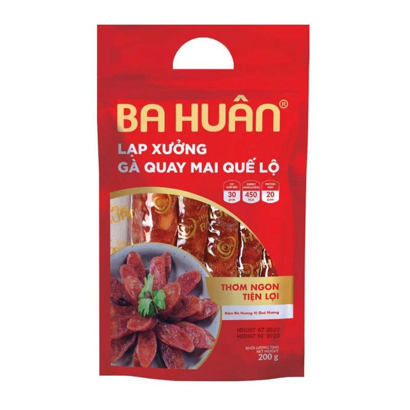 Lạp Xưởng Gà Mai Quế Lộ Ba Huân 200g