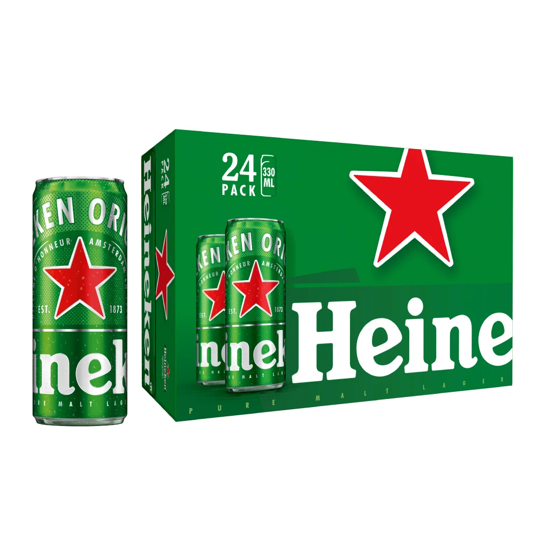 Bia Heineken Original Thùng 24lonx330ml